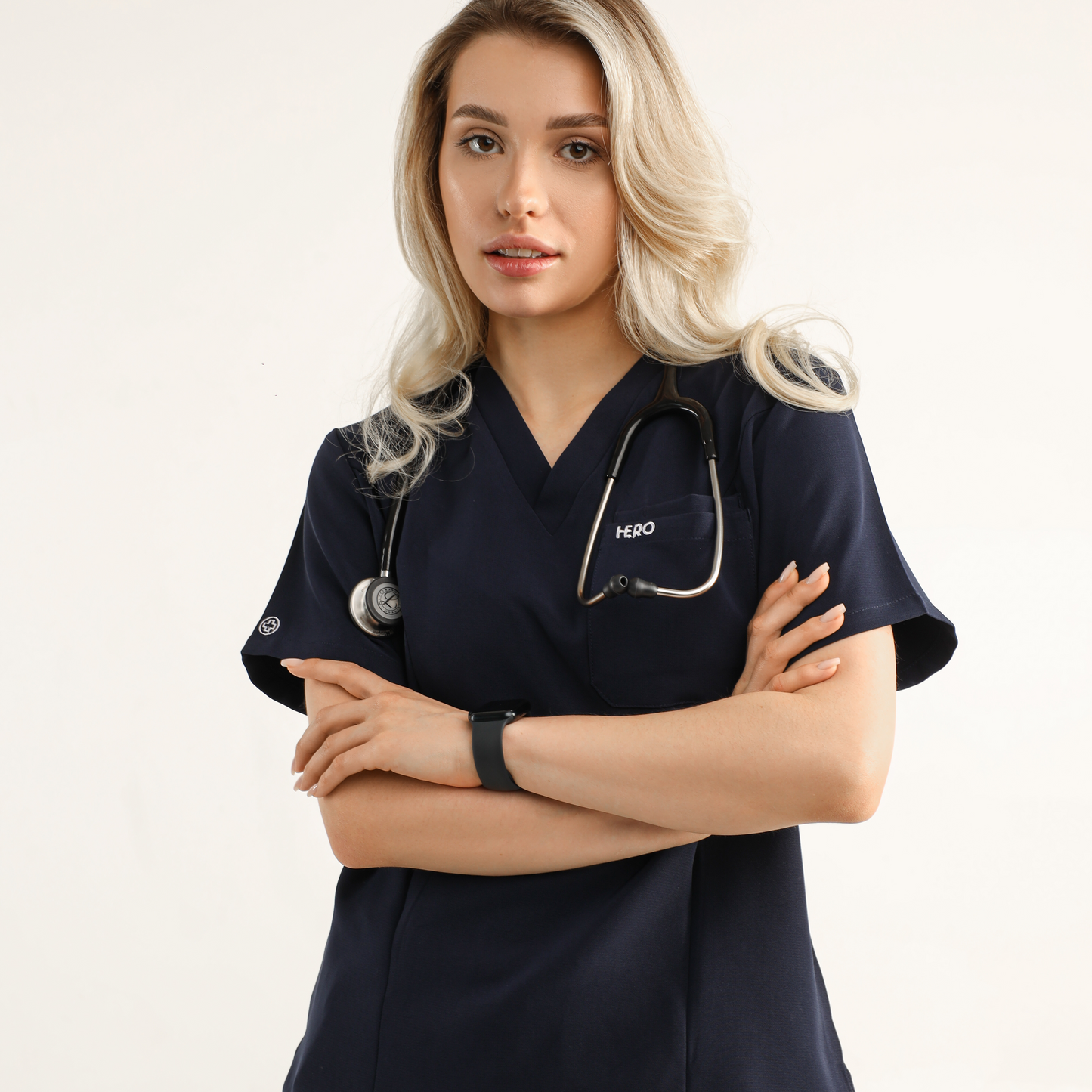 Veda Triple-Pocket Scrub Top™