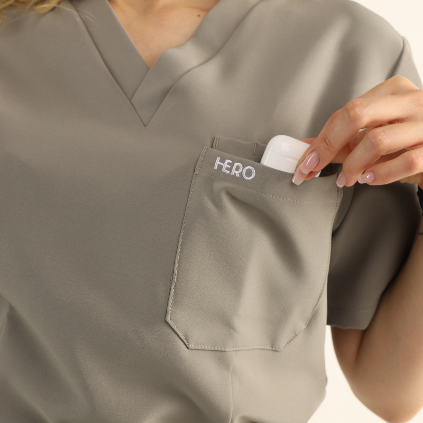 Veda Triple-Pocket Scrub Top™