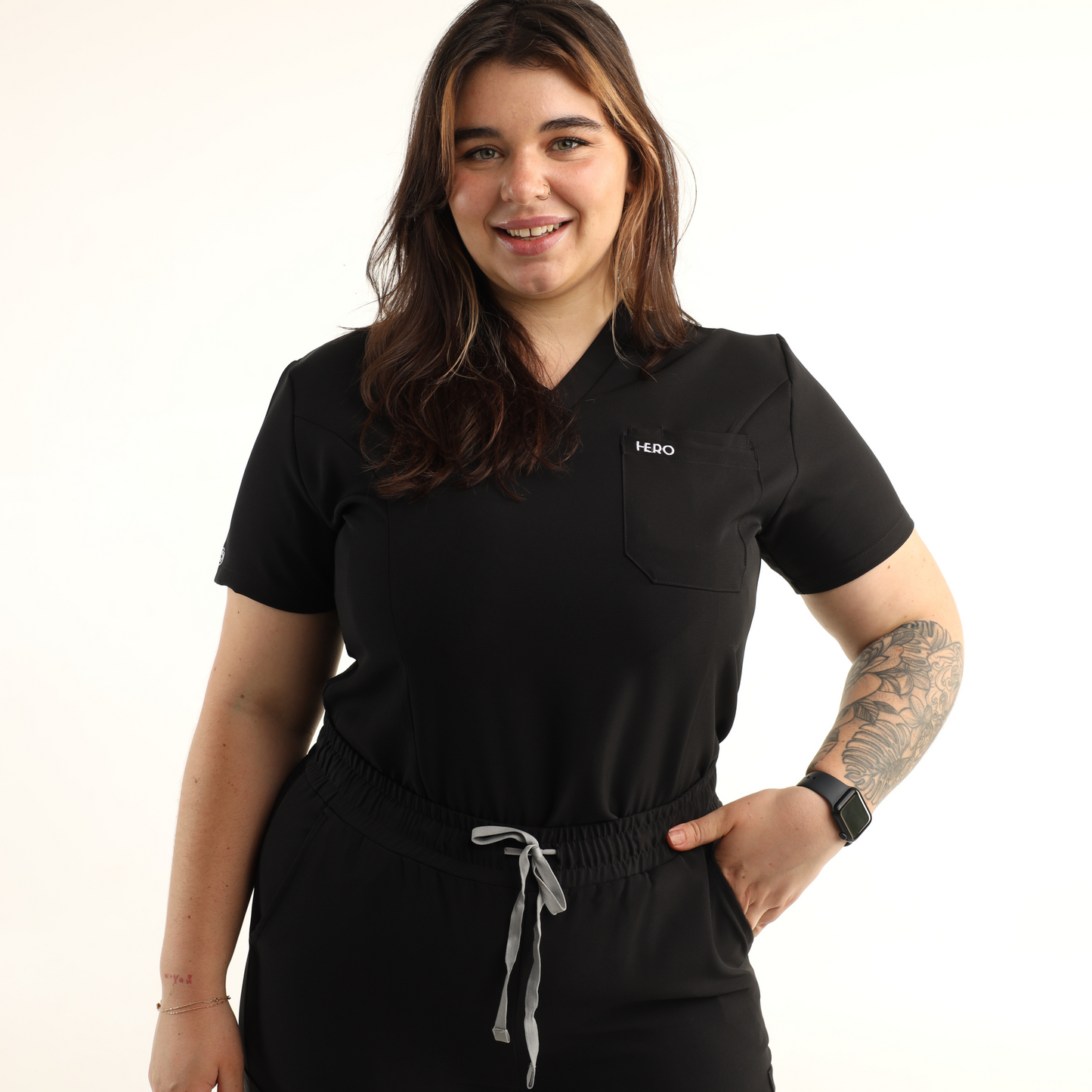 Veda Triple-Pocket Scrub Top™